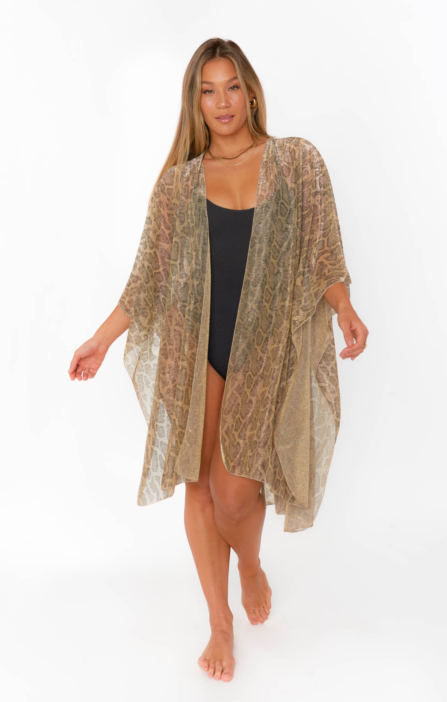 Glitter Python Universal Sarong ~ Glitter Python β Mumu