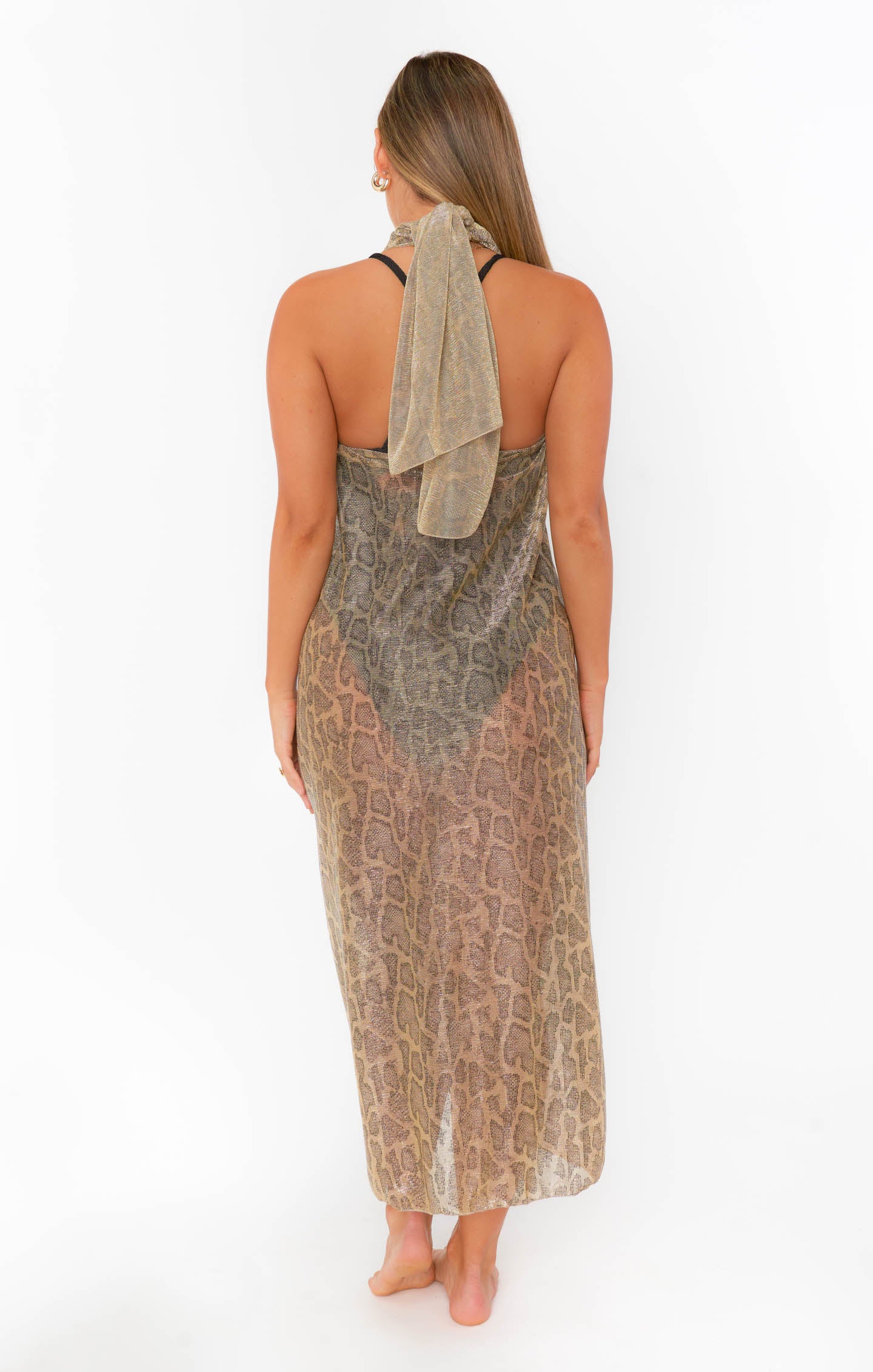 Glitter Python Universal Sarong ~ Glitter Python β Mumu